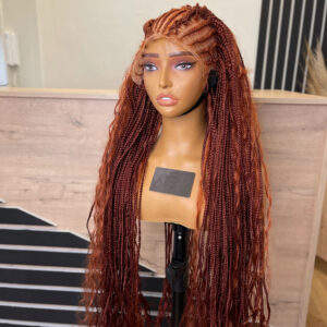 clearance faulty wigs boho braids full frontal colour 6