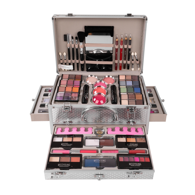 H2e34307967654e859913cbb333bb0a324.jpg_640x640 Miss Young Makeup Kit Box For Full Set For Women - 44/105 Sets - Image 4