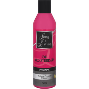 long & lasting oil moisturiser 250ml