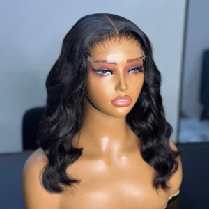 trimmed bodywave glueless bob