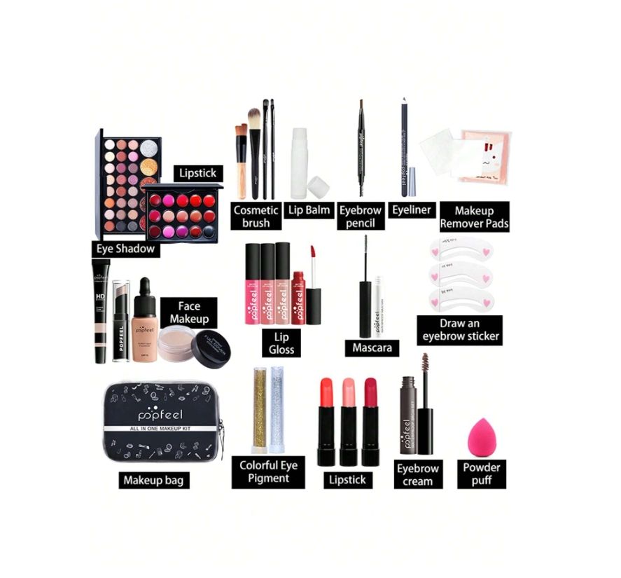 eeree All In One Makeup Kit 30 Piece Makeup Kit for Women - Image 3